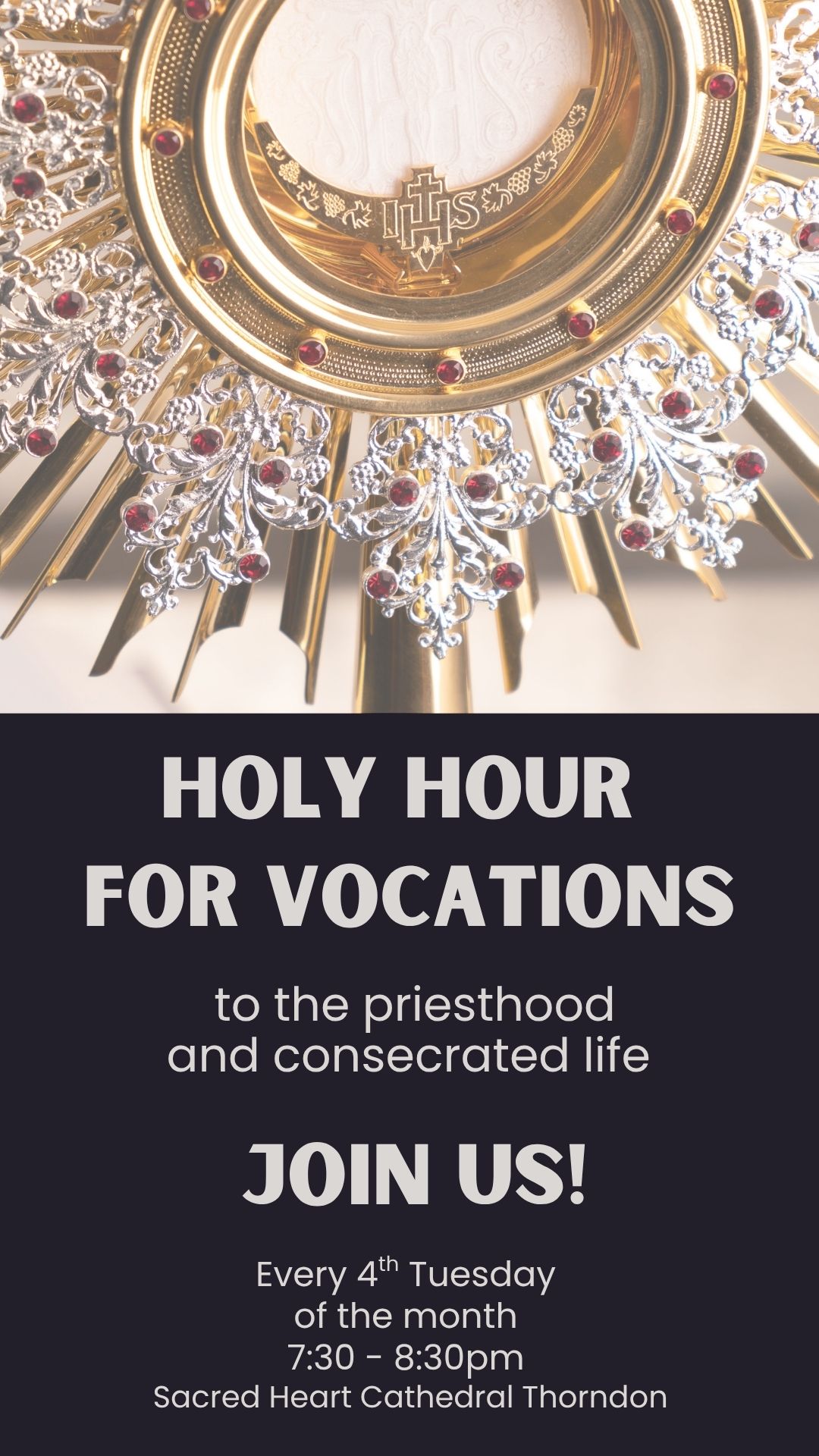 Pray for Vocations poster
